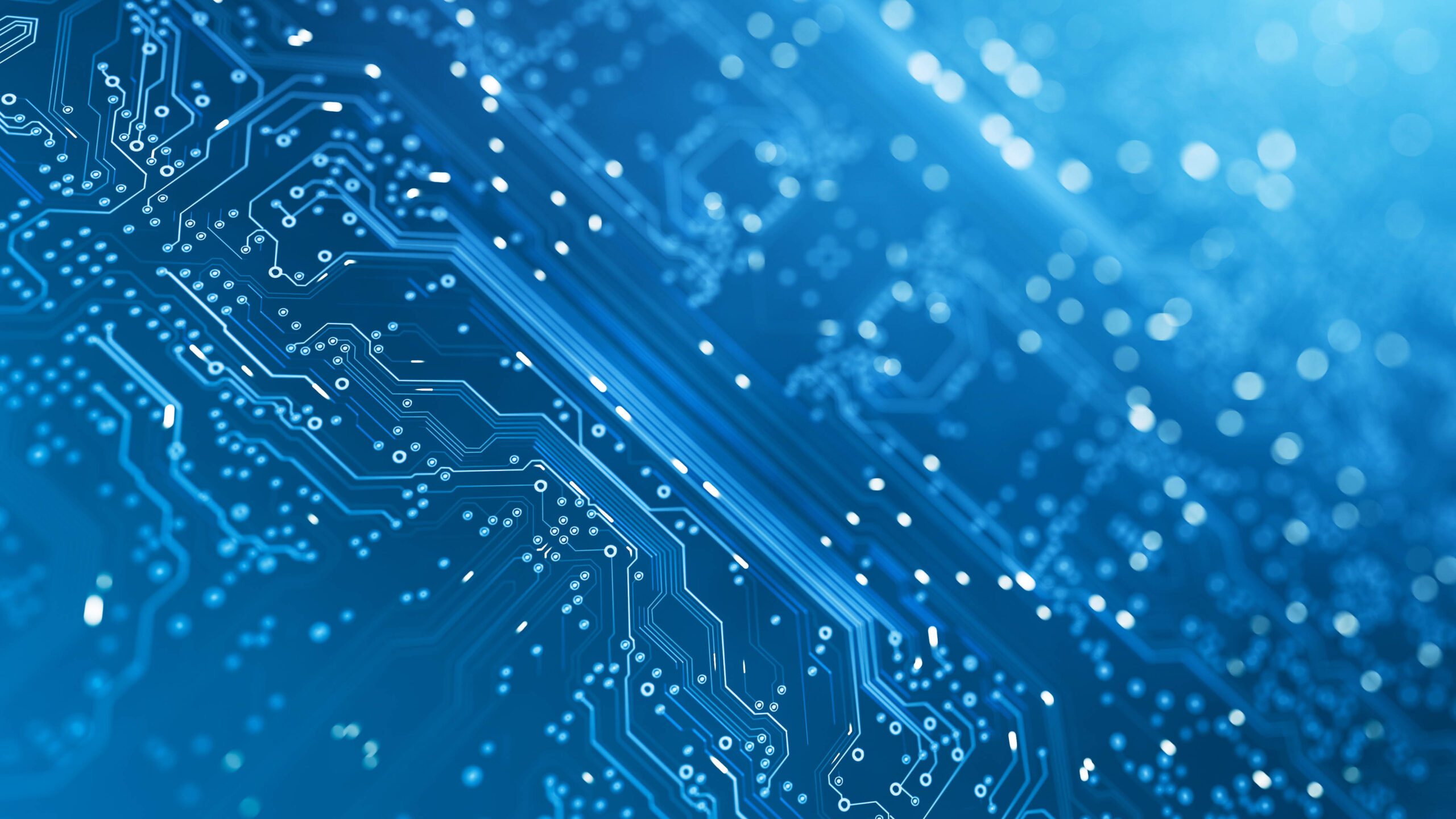Circuit Board - Blue - Computer, Data, Technology, Artificial Intelligence