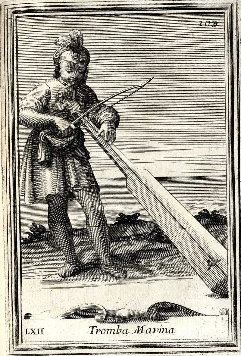 Filippo Buonanni: Gabinetto Armonico. Rom 1722 