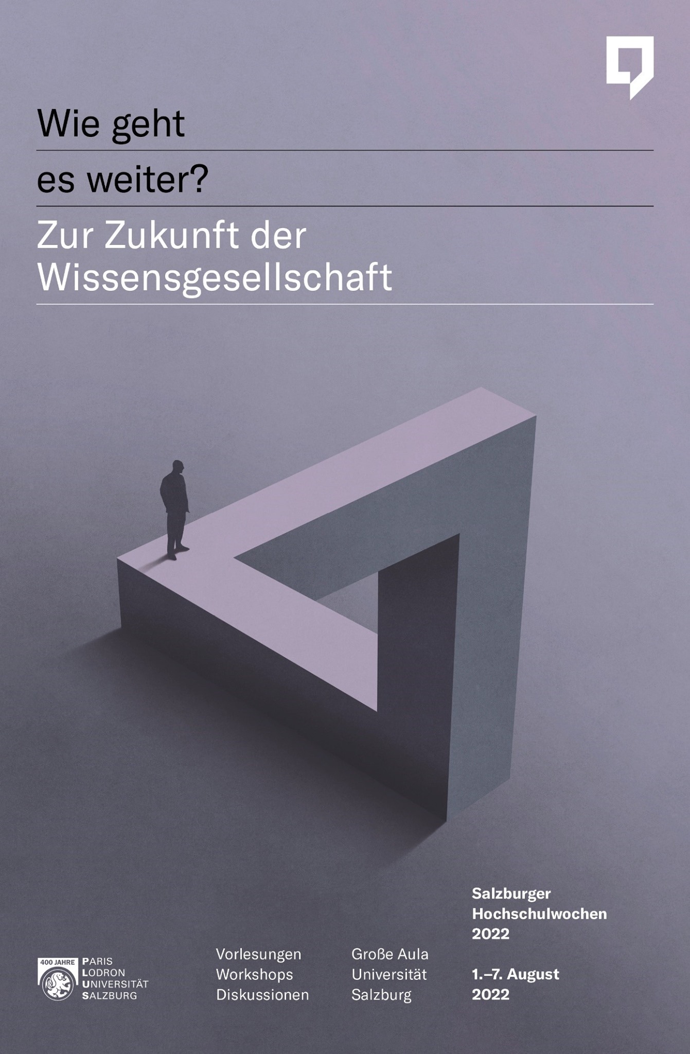 Salzburger Hochschulwochen Plakat 2022