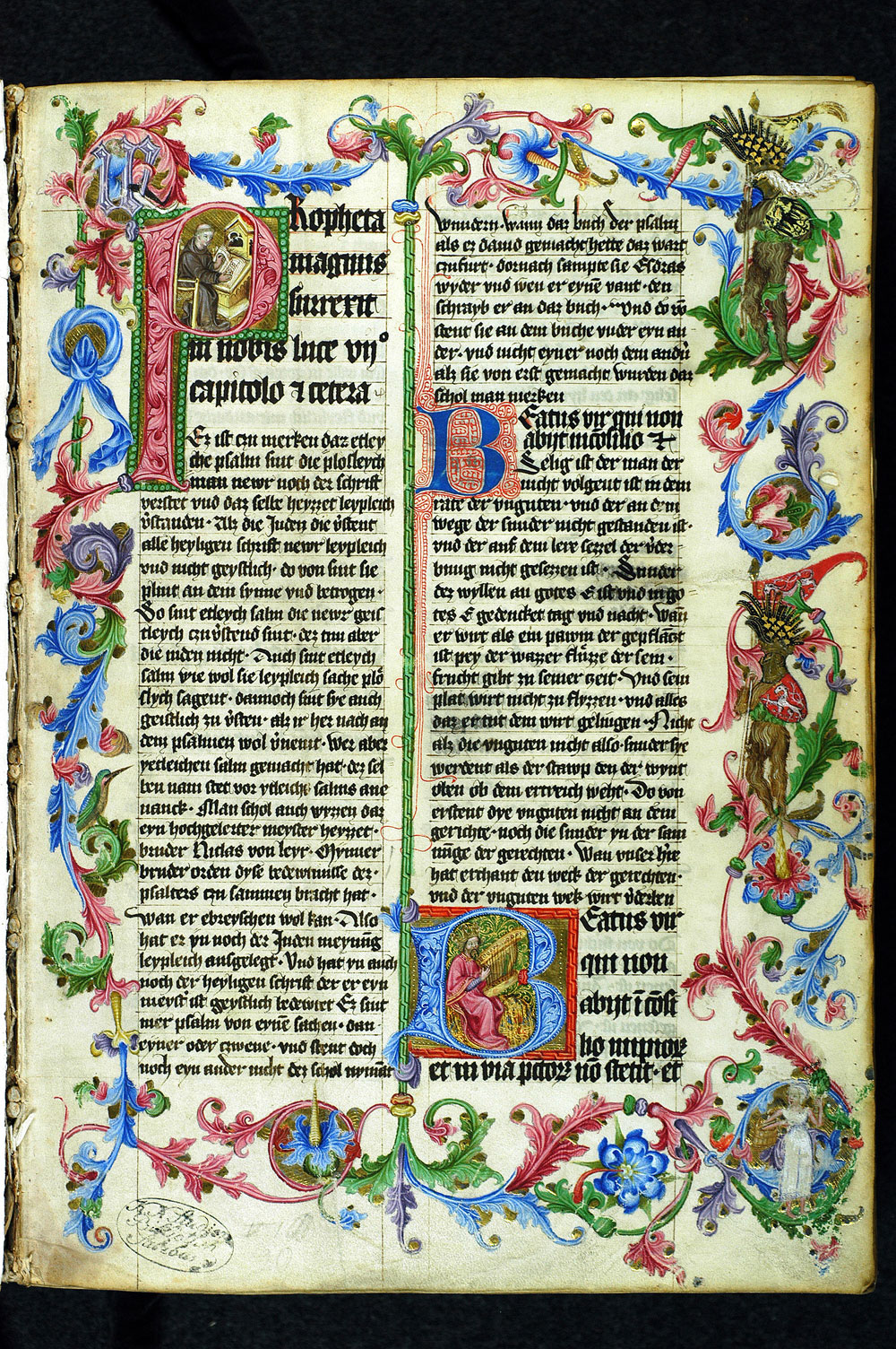 Wenzelspsalter, Prag um 1395 (UBS, Sign. M III 20)