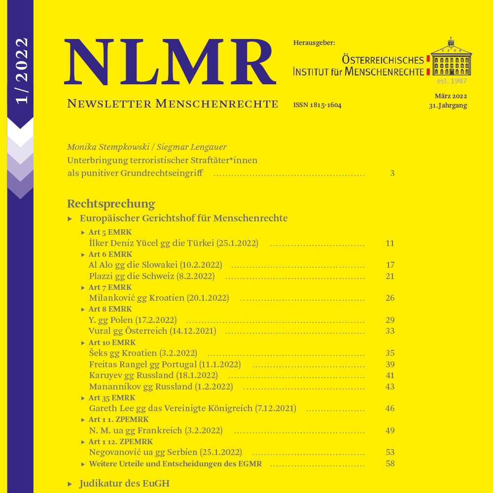 NLMR Cover 1/2022