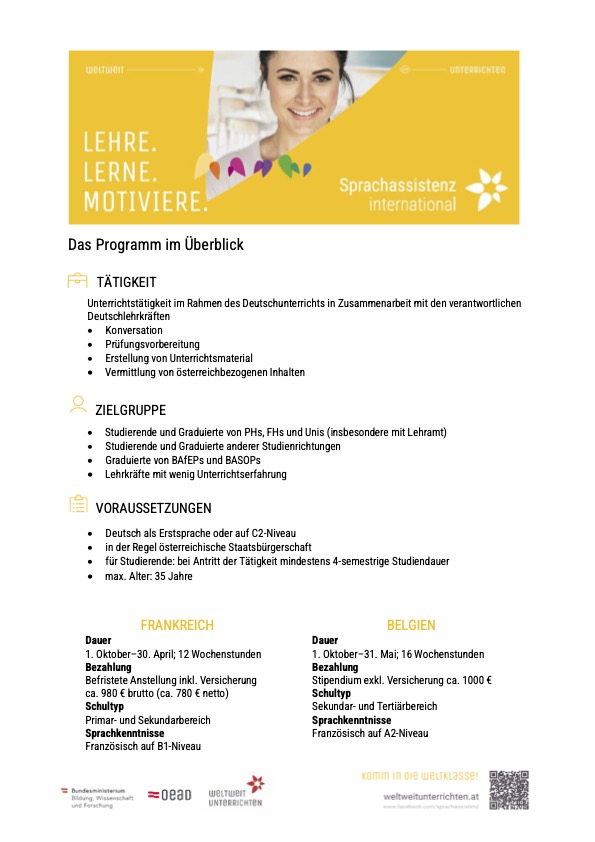 Flyer Sprachassistenz