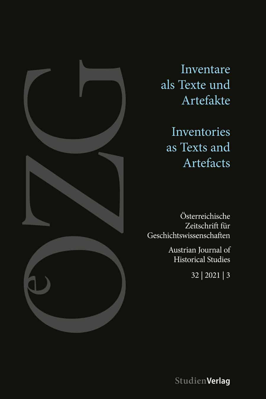 Christina Antenhofer (Hg.): Inventare als Texte und Artefakte: Methodische Herangehensweisen und Herausforderungen.