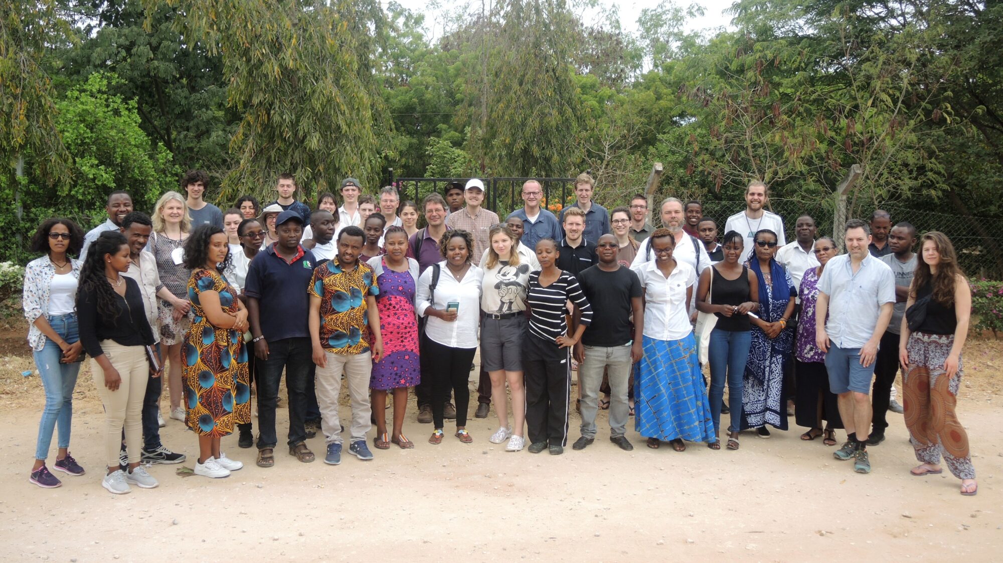 Studierende verschiedener Universitäten in Südkenia