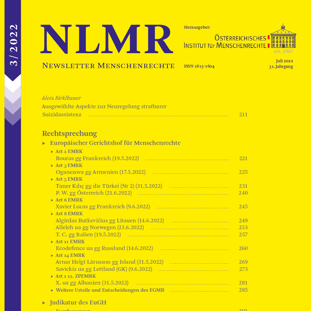 Cover NLMR 3/2022