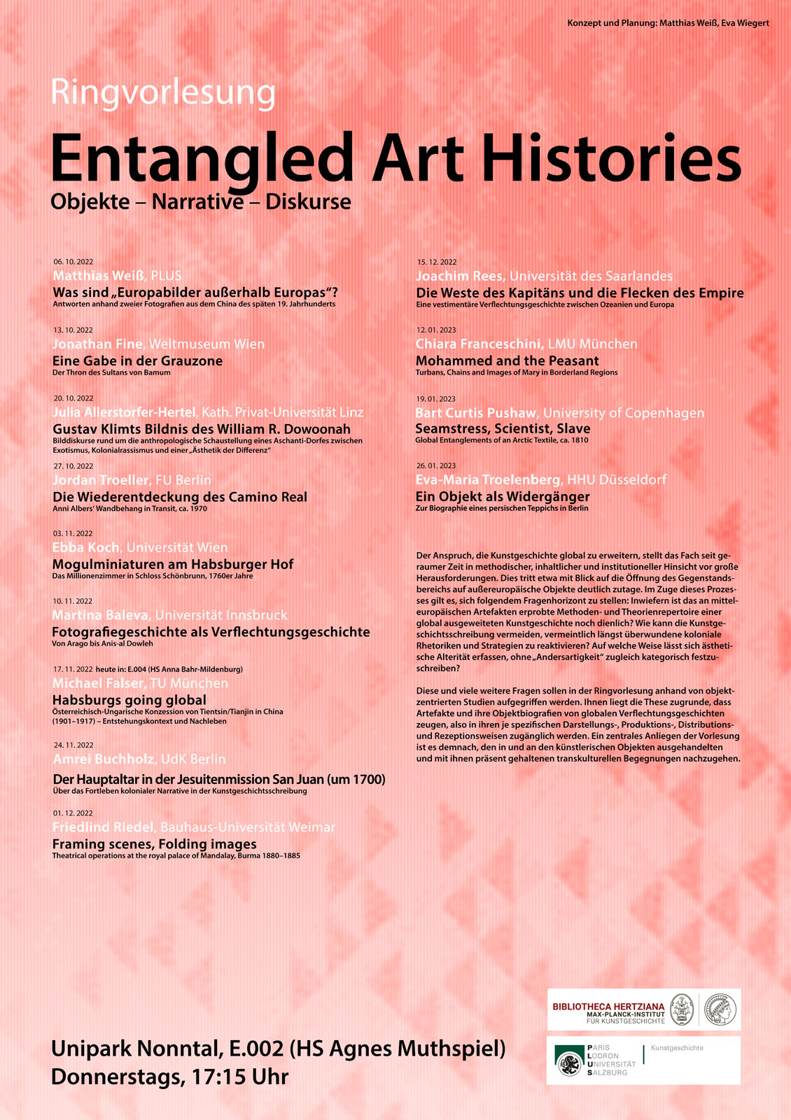 Plakat der Ringvorlesung