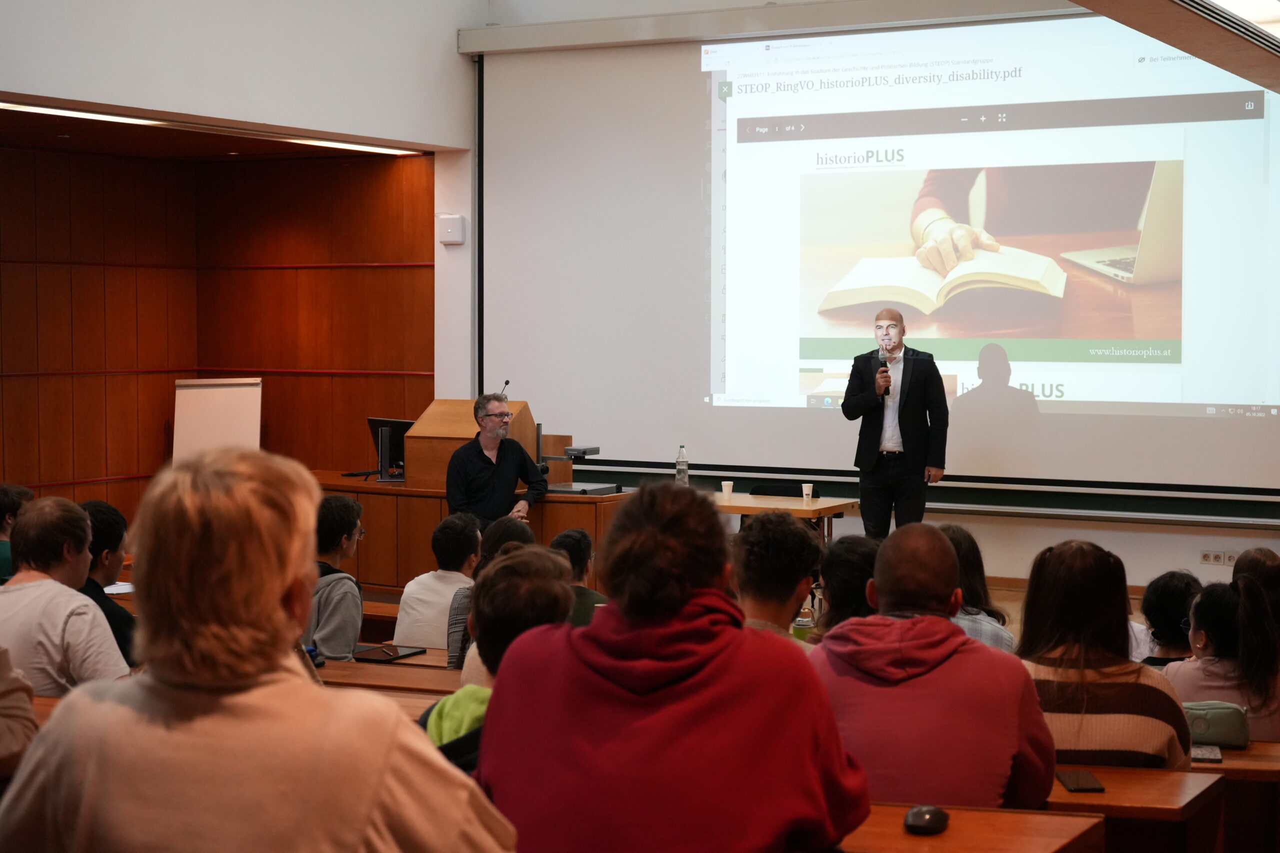 Vorstellung und Welcome Party am Mi, 5.10.22, ab 18 Uhr