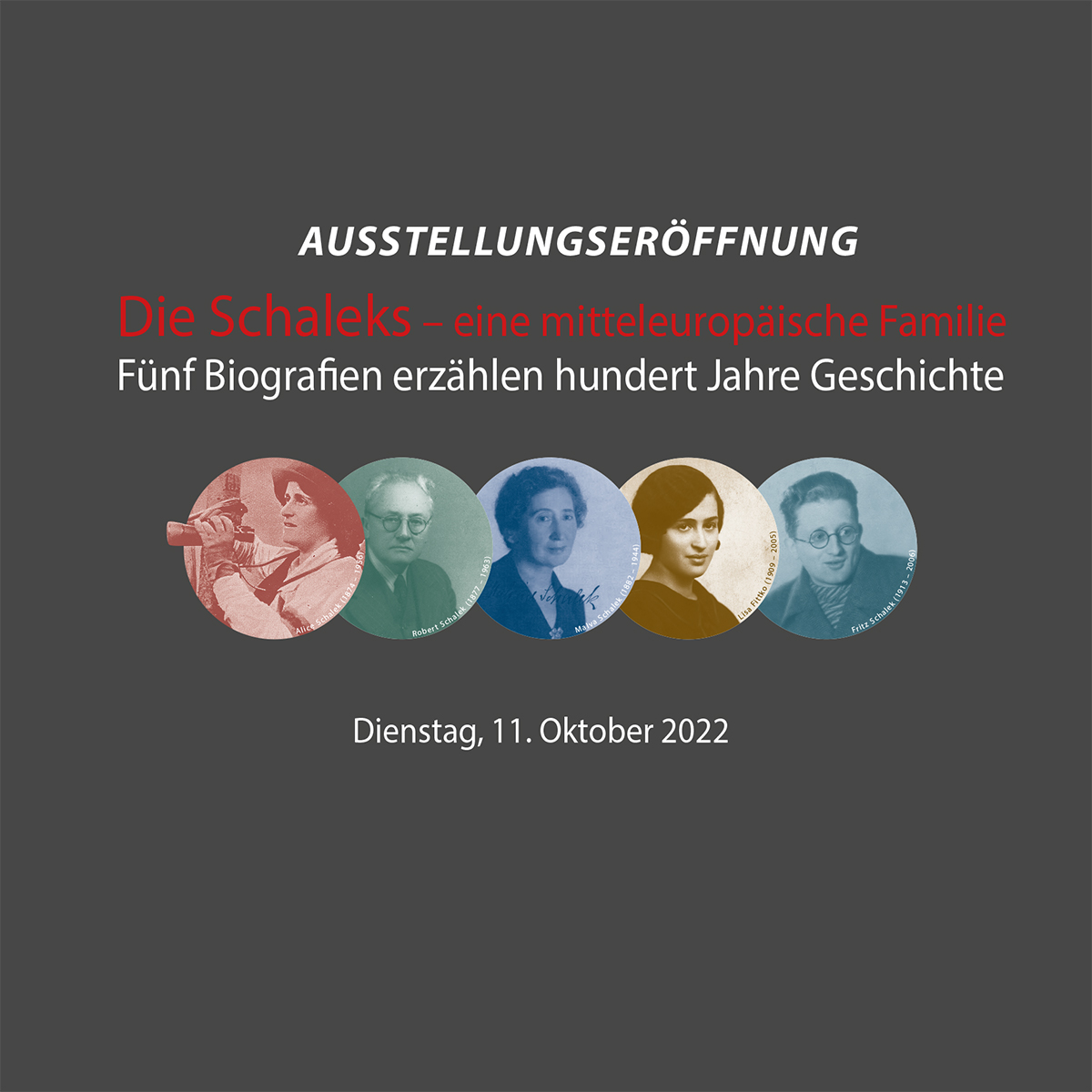 Ank&uuml;ndigung Schalek