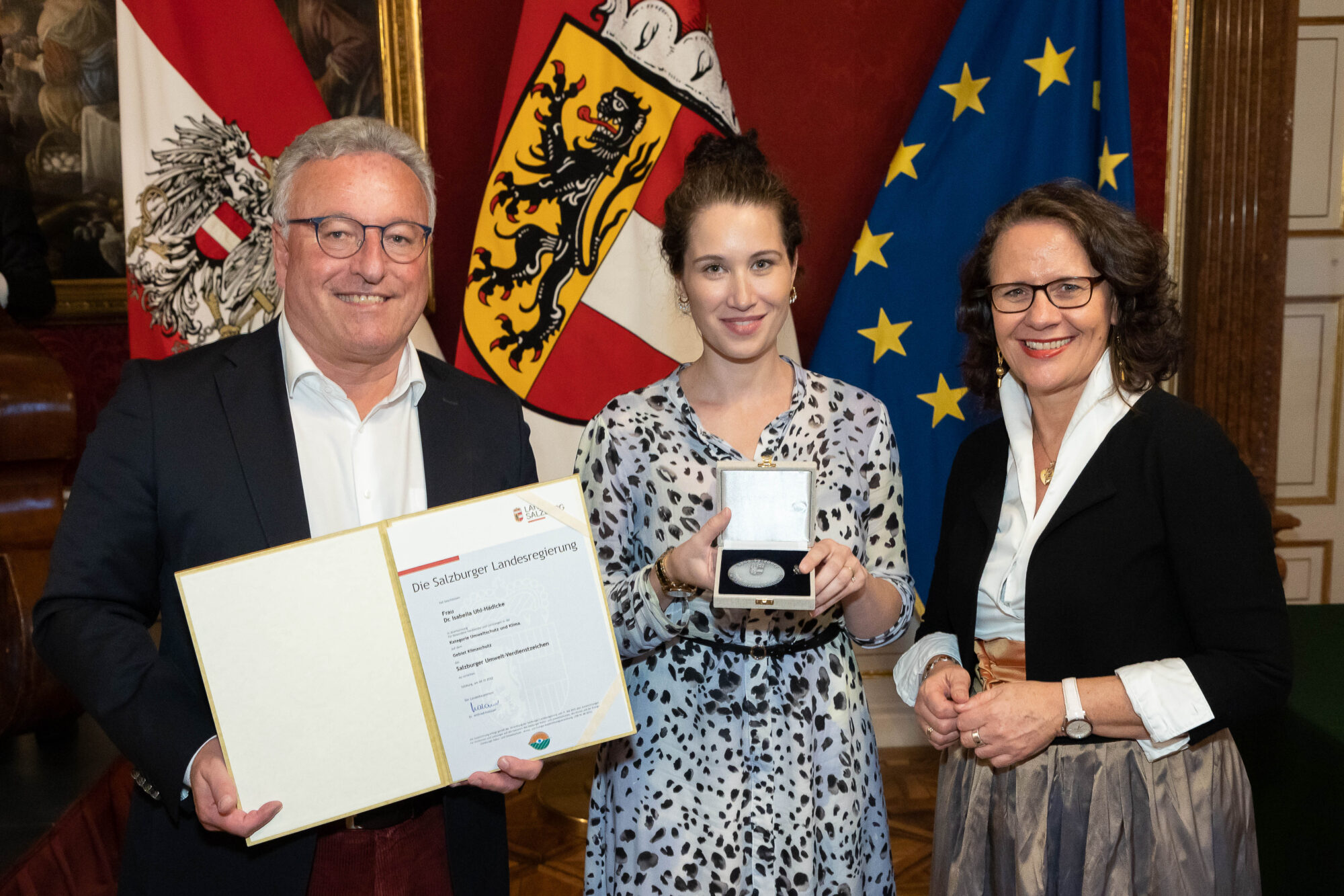 Verleihung Umwelt-Verdienstzeichen des Landes Salzburg Foto: Land Salzburg