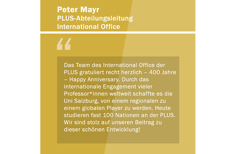 Grußworte Peter Mayr