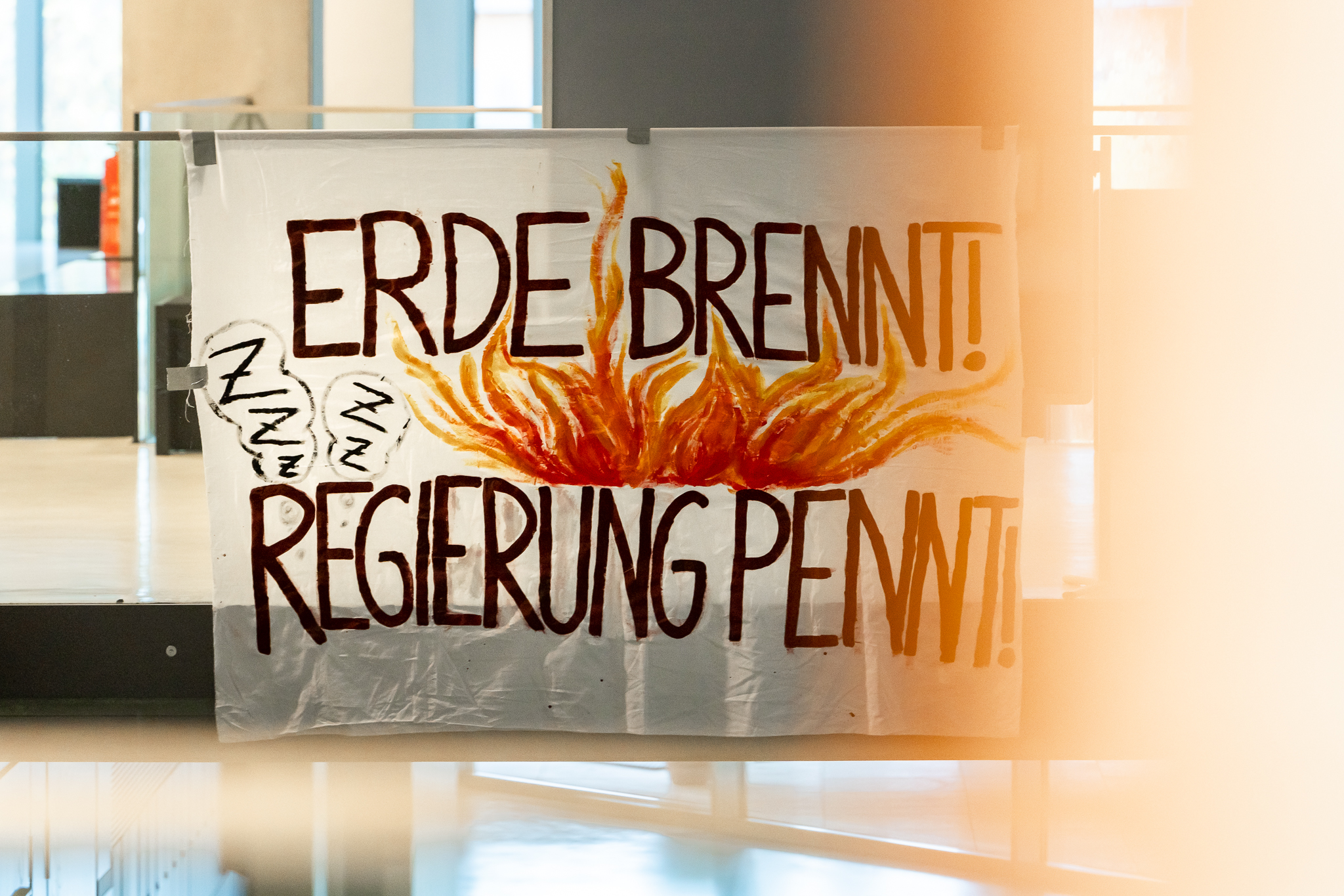 Banner zu „Erde brennt Salzburg“