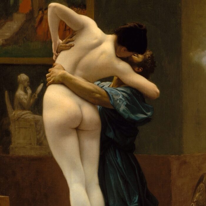 Jean-Léon Gérôme (1824–1904): Pygmalion und Galatea, um 1890. Öl/Leinwand, 88,9 × 68,6 cm