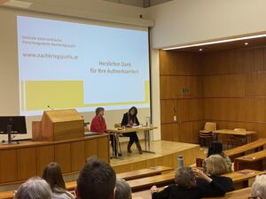 Zahlreiches Erscheinen beim Vortrag &uuml;ber die Polizei im Nationalsozialismus