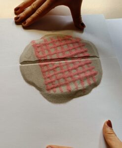 Foto - Sand Experiment - Muster bei divergierende Platten