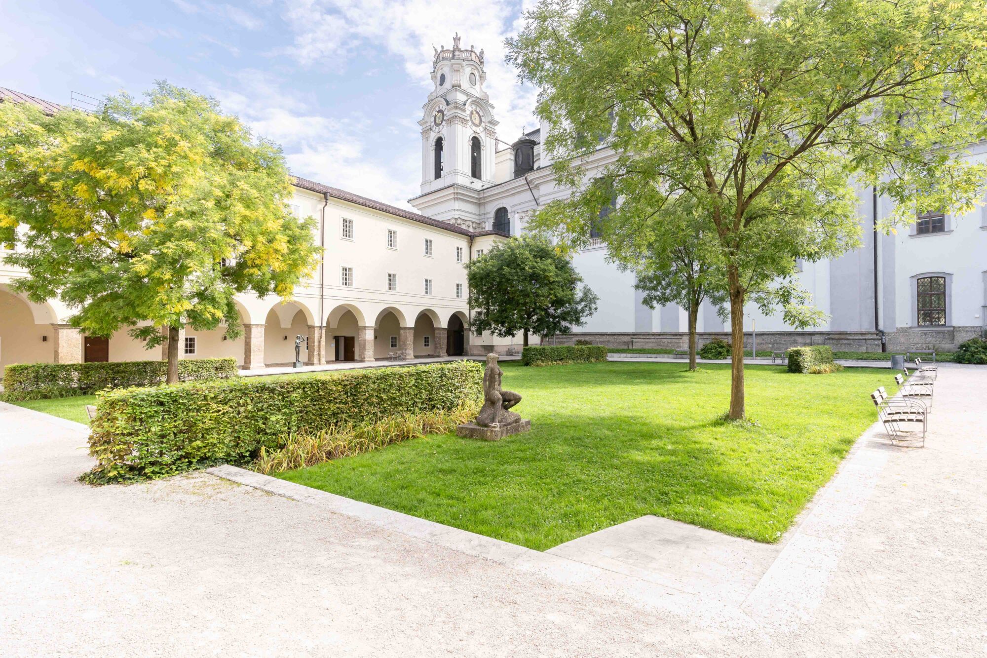 Furtwänglerpark bei der Katholisch Theologischen Fakultät