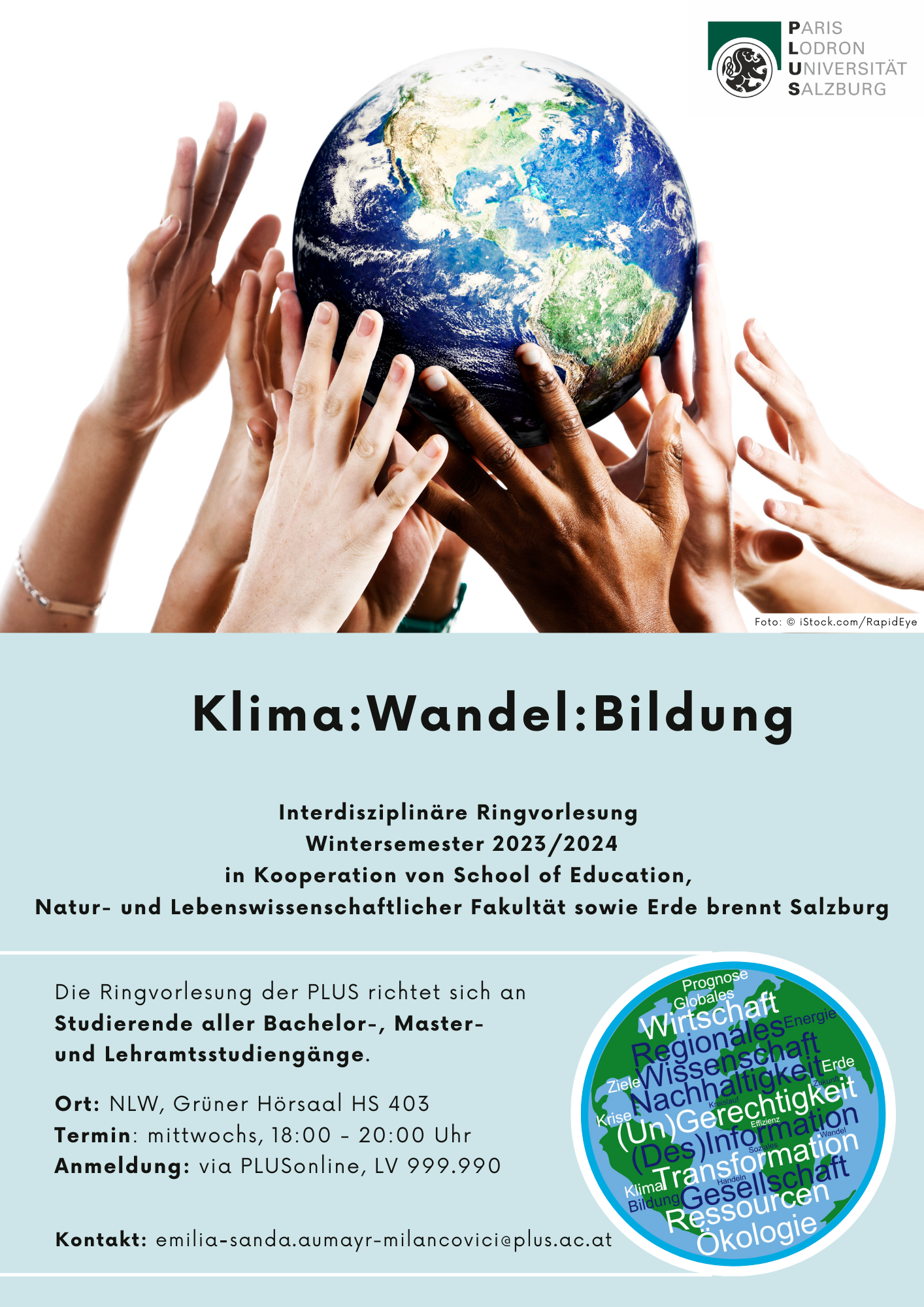 Poster Klima:Wandel:Bildung 