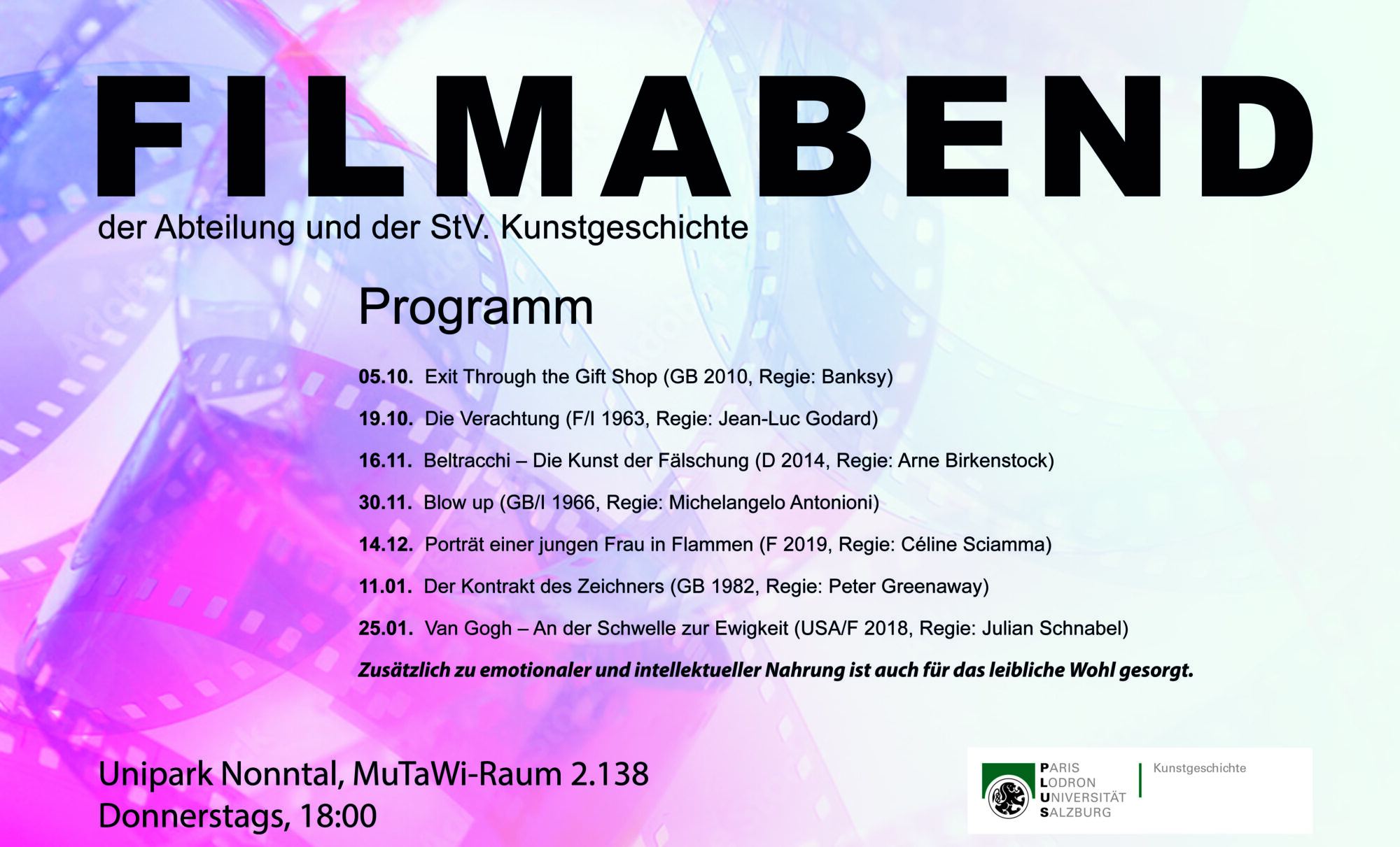 Filmabend-Programm