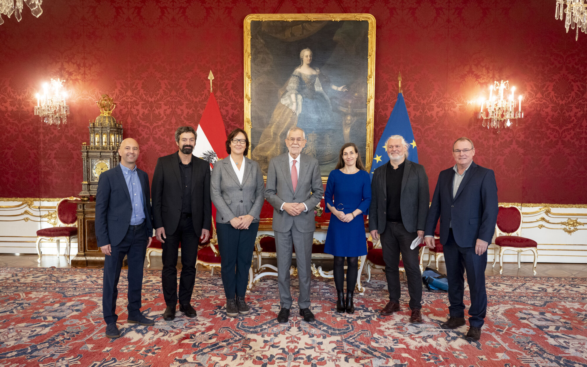 Delegation des Biodiversitätsrates beim Bundespräsidenten