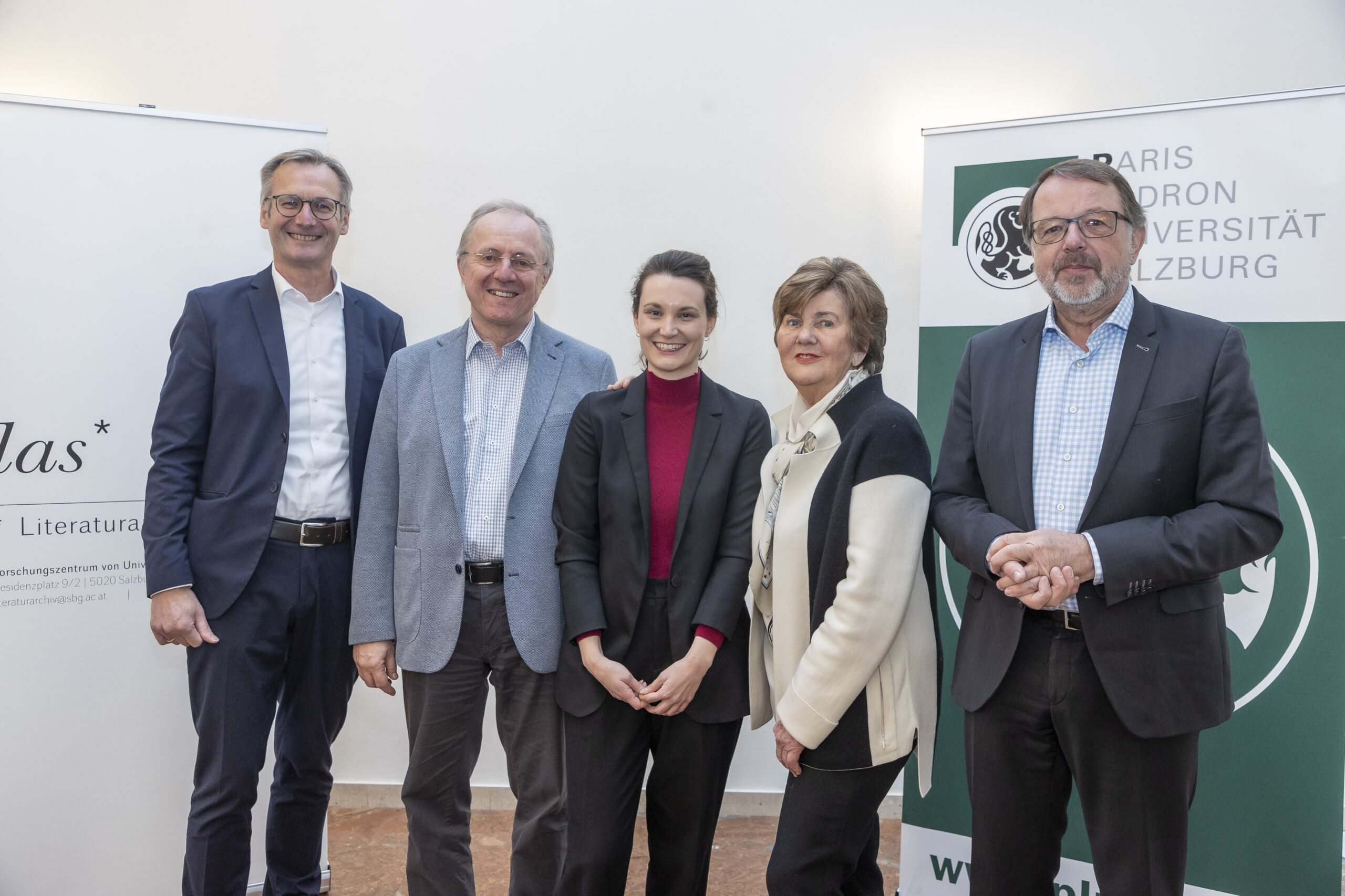 UNI Salzburg - Literaturarchiv Salzburg. Pressekonferenz Edmundsburg. Foto: Kolarik Andreas 27.11.2023