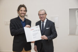 Dr. Nikolaus Fortelny erhält von Landeshauptmann Wilfried Hauslauer den Christian-Doppler-Preis 2023 