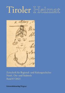 Christina Antenhofer / Richard Schober, Hg., Tiroler Heimat 87 (2023), Zeitschrift für Regional- und Kulturgeschichte Nord-, Ost- und Südtirols ( https://www.uvw.at/produkt/6609/tiroler-heimat-87-2023/).