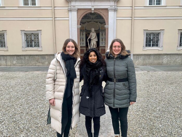 Marlene Wimmer, Sabina Chandran und Marcella Bachmayer