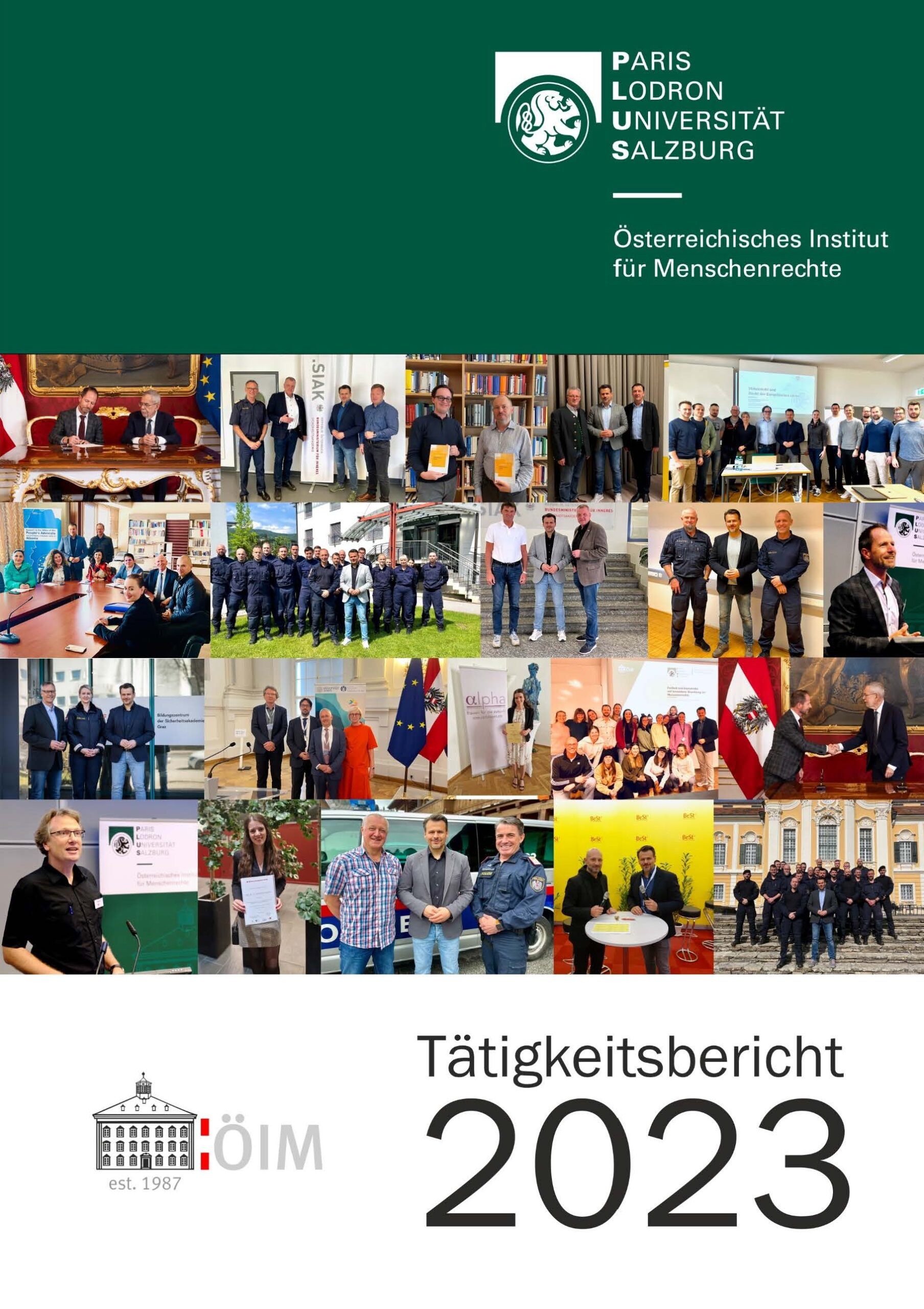 Cover T&auml;tigkeitsbericht 2023