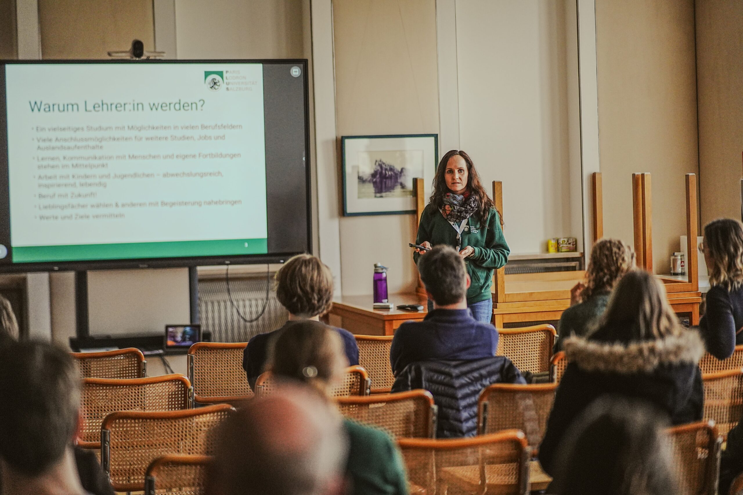 Tag der offenen T&uuml;r 2024 SoE, Team, Vortrag