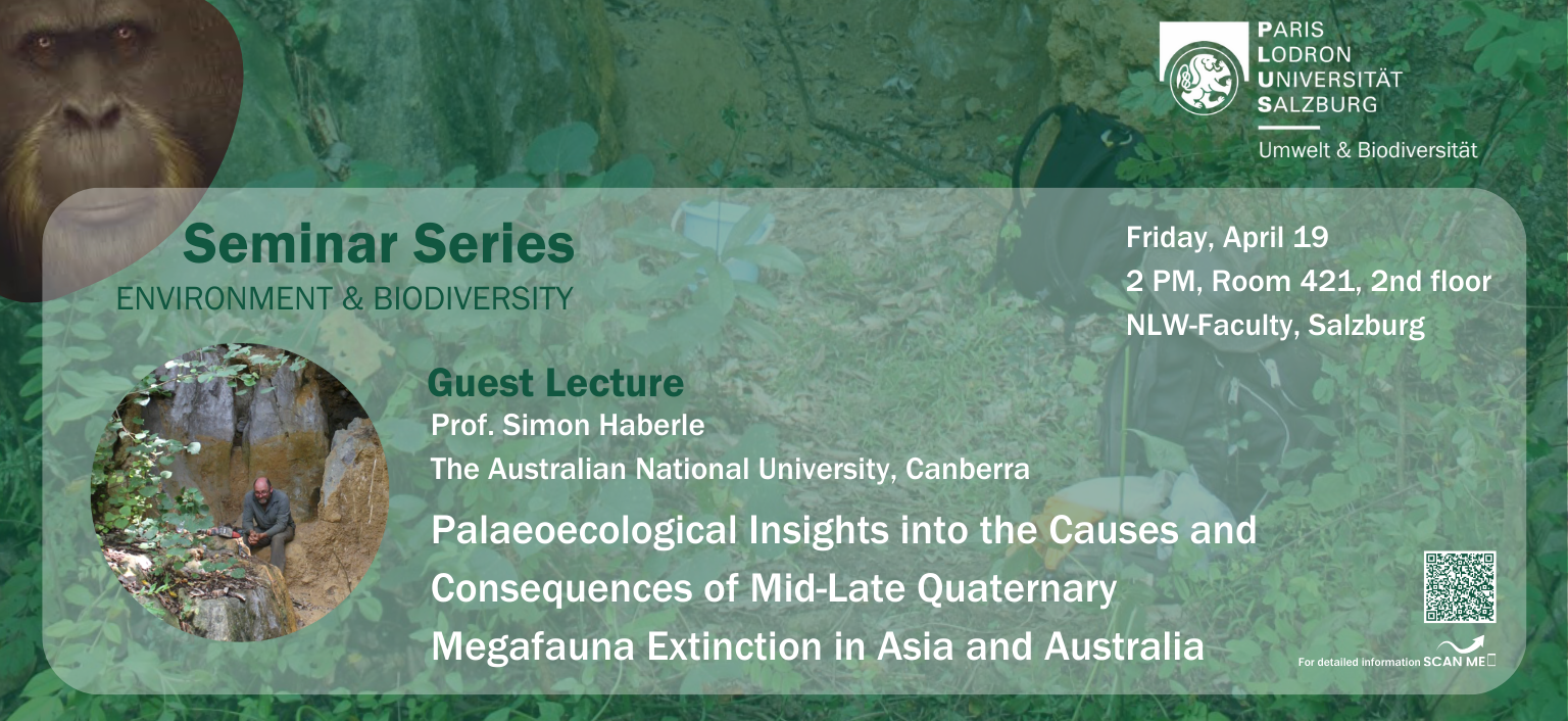 Guest Lecture Environment & Biodiversity Prof. Simon Haberle