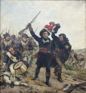 Lazare Carnot in der Schlacht bei Wattignies, Georges Moreau de Tours, 1893