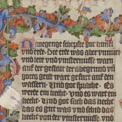 Detail aus der Wenzelsbibel