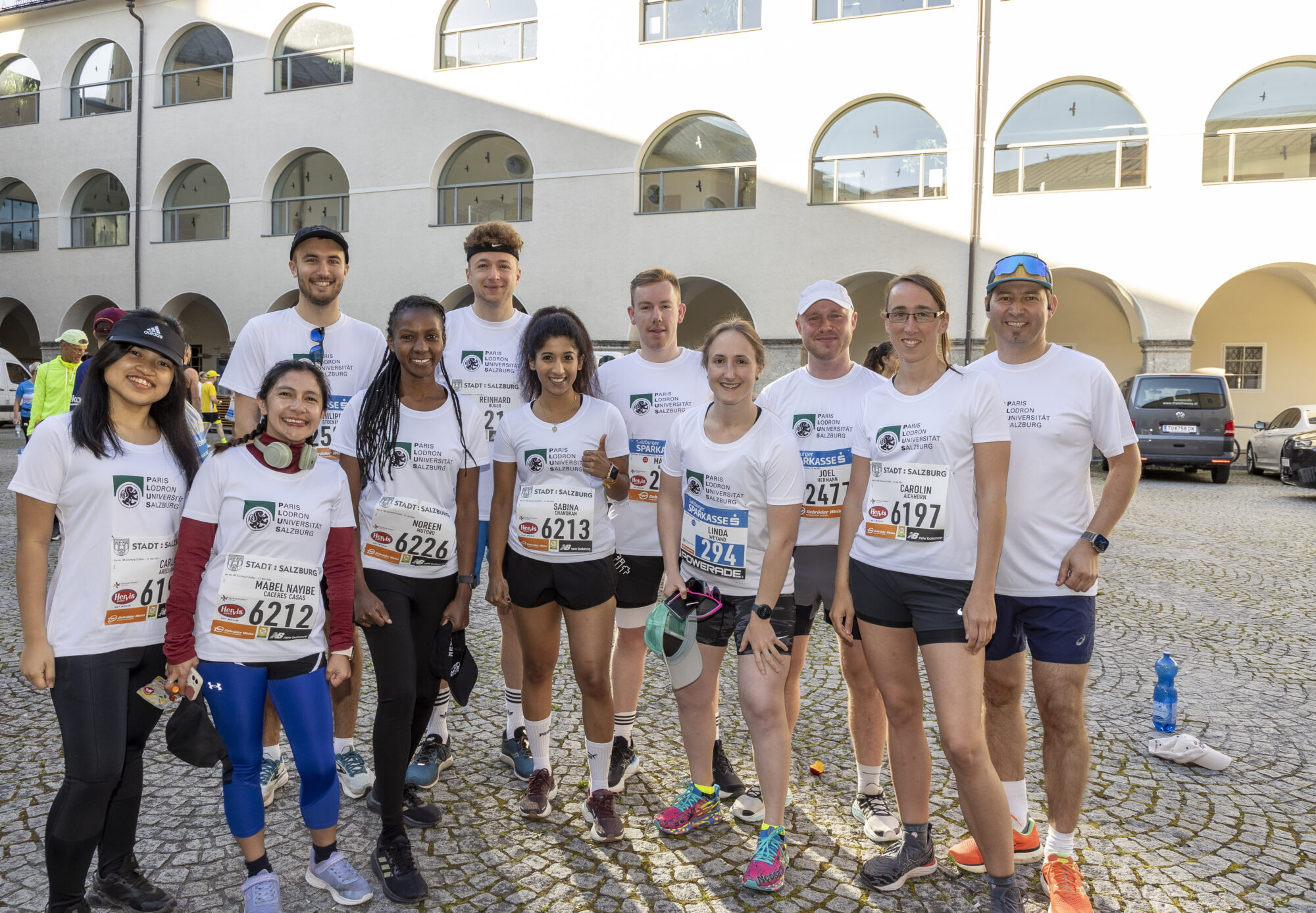 Gruppenbild Salzburg Marathon