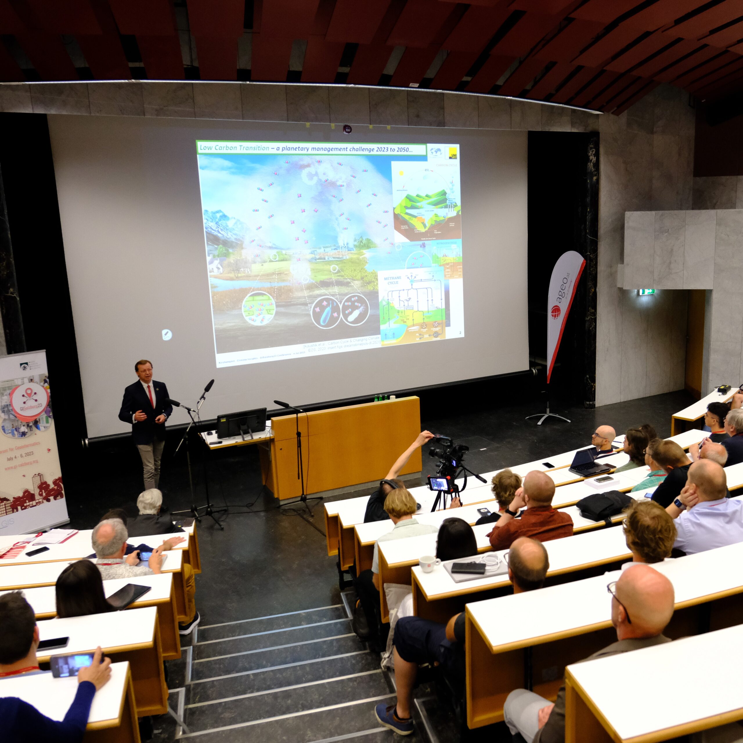 Konferenz im H&ouml;rsaal