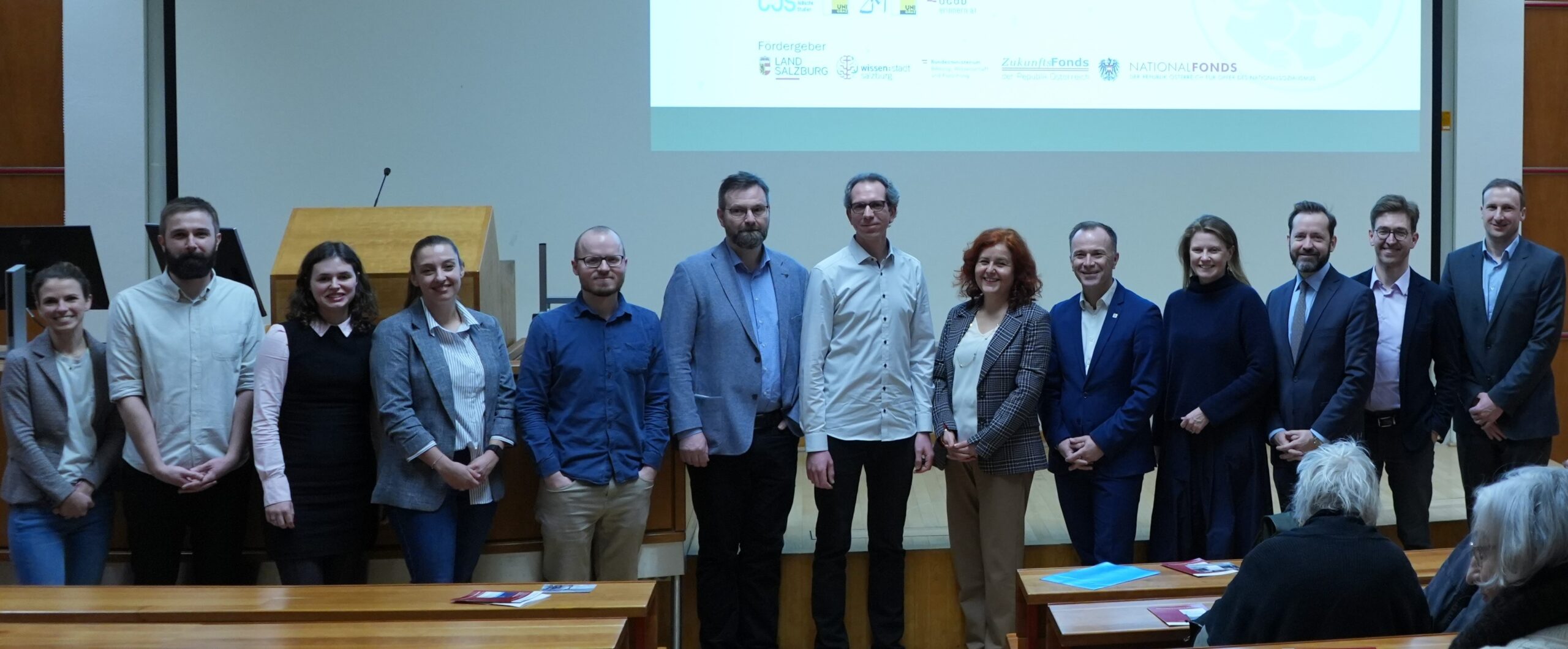 Gruppenbild Projektpr&auml;sentation DERLA