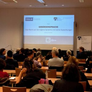 Vortrag mit sehr interessiertem Publikum