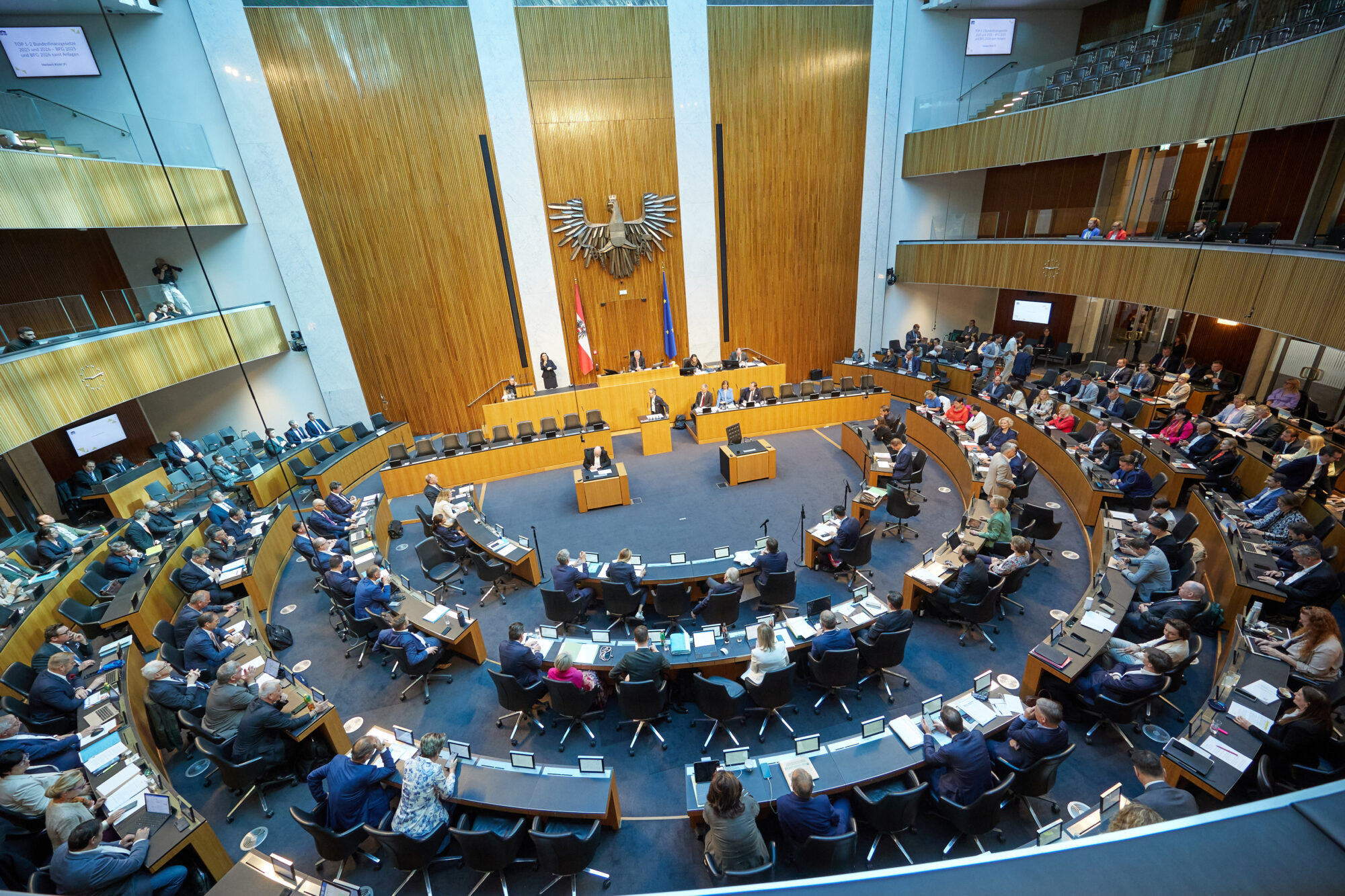 23. Sitzung des Nationalrates in der 28. Gesetzgebungsperiode – Erste Lesung Budget am 14. Mai 2025