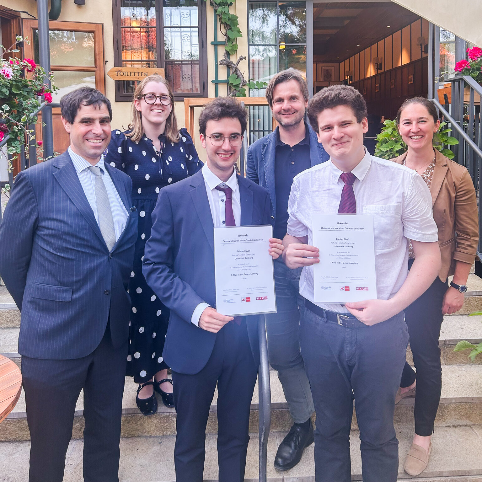 Moot Court Arbeitsrecht | 2025 | Gewinner