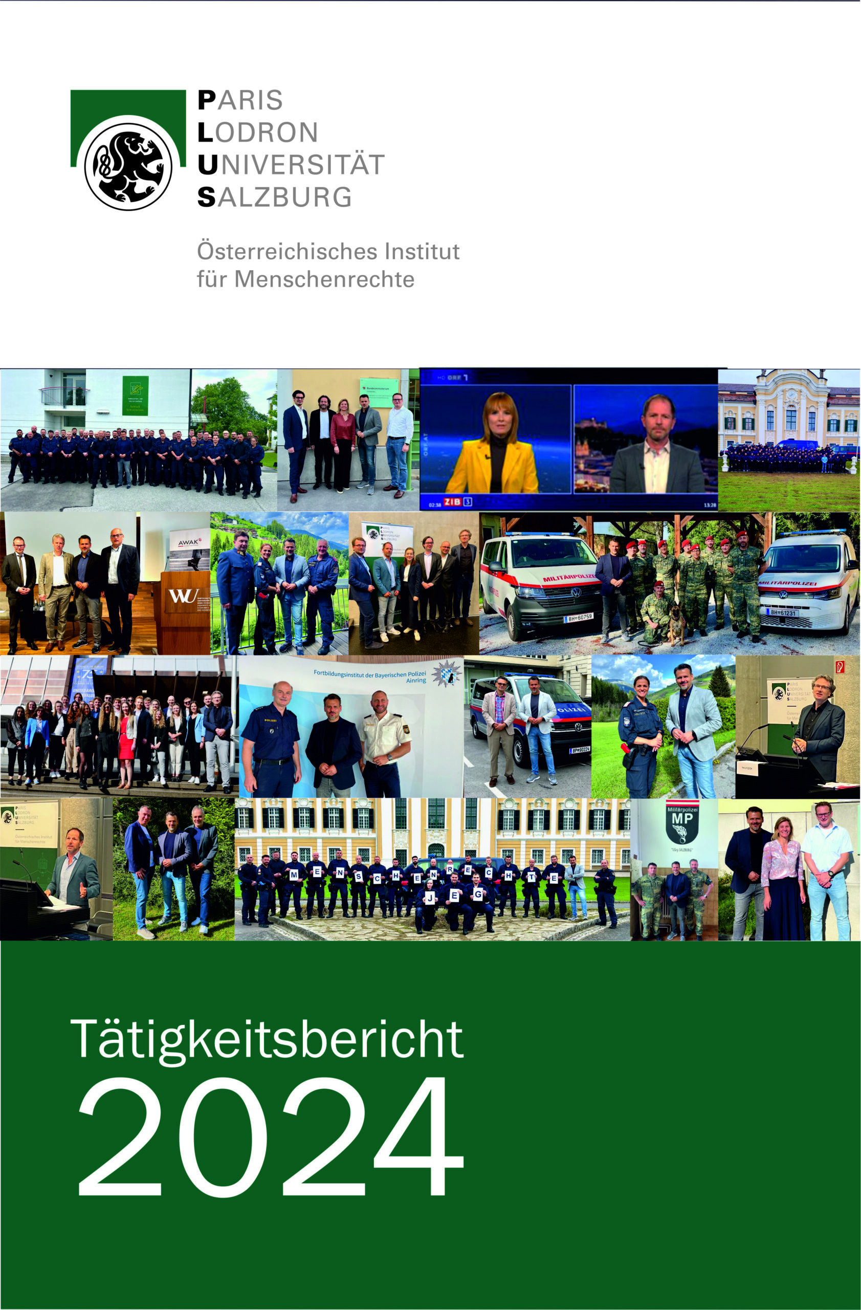 Frontpage T&auml;tigkeitsbericht 2024