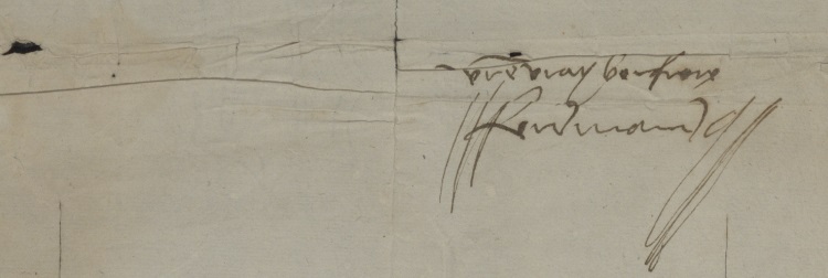 Korrespondenz Ferdinand