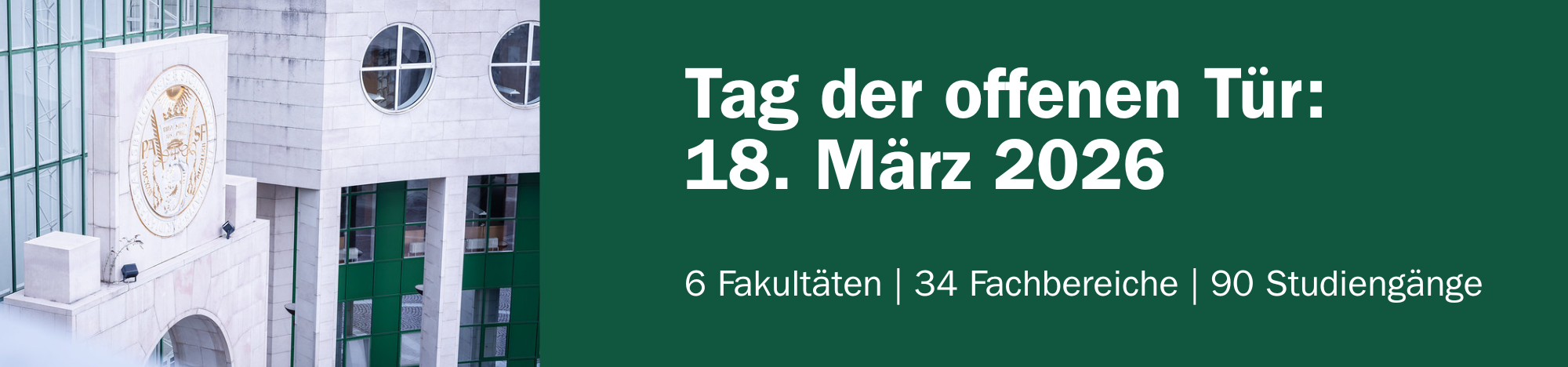 Banner Tag der offenen Tür