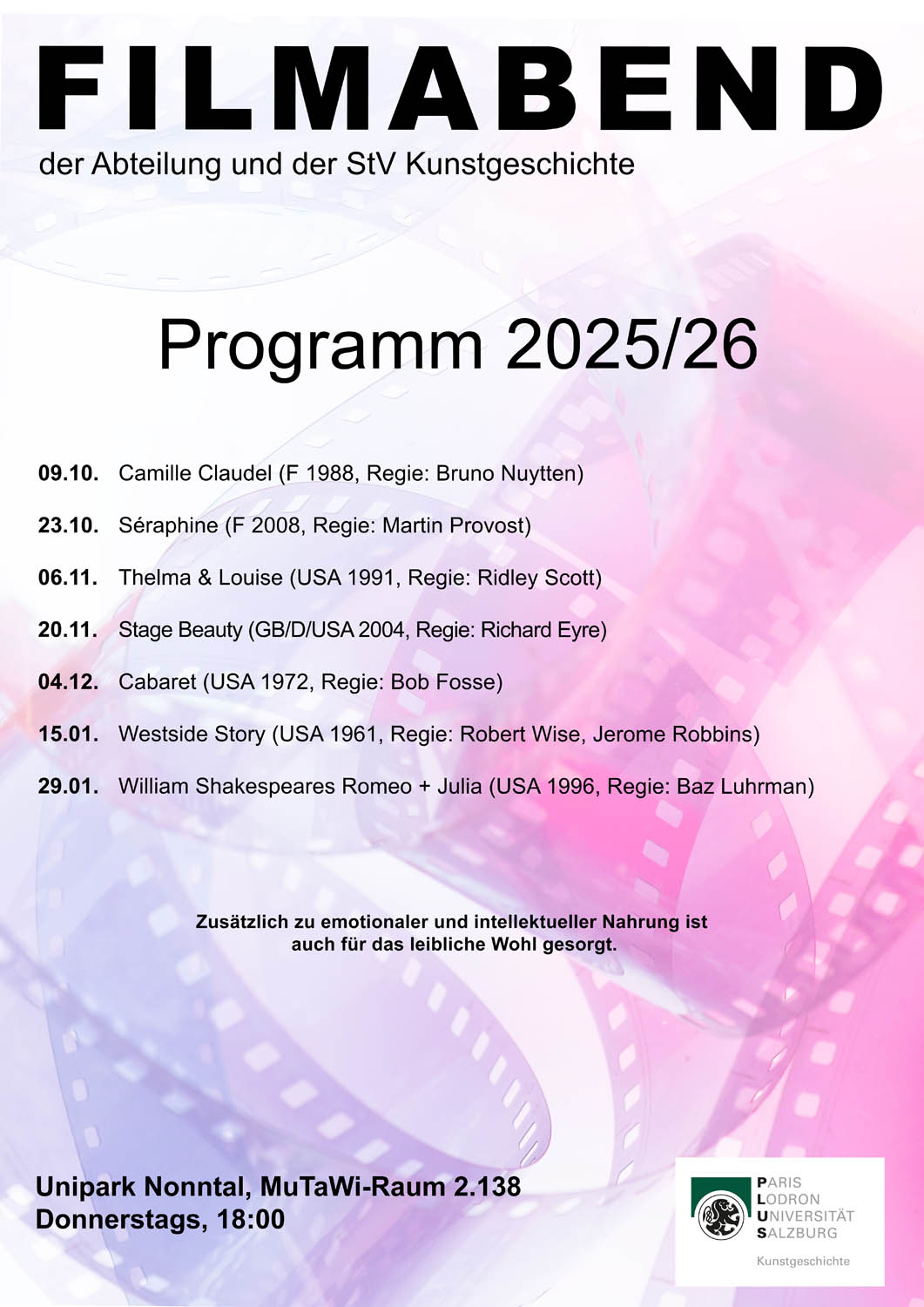 Programm Fimabend WiSe 2025/26