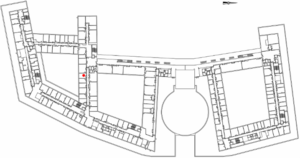 Karte: Raum-Nr. D-3.026, 3.OG Hellbrunner Straße 34