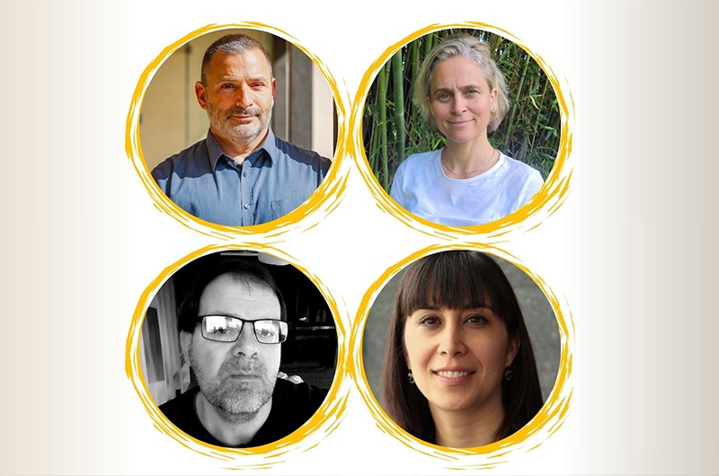 Marcos Nadal, Valerie Oberleitner (above), Martin Skov, Lorraine Kalia (below)