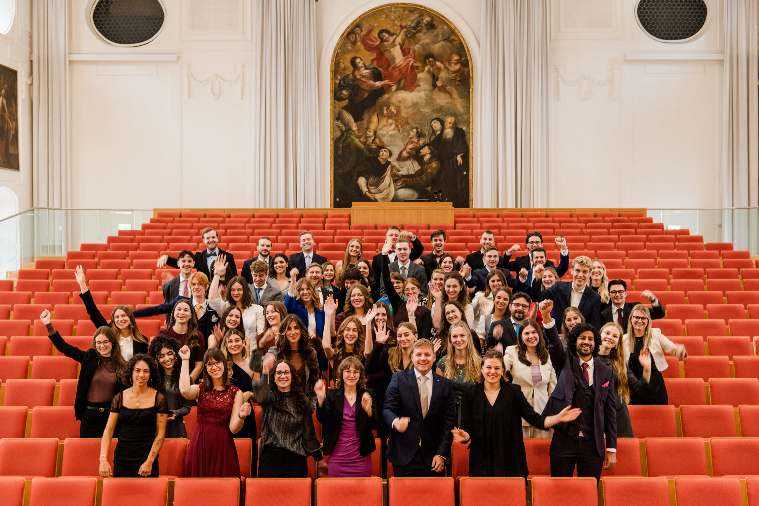 Sponsion Gruppenfoto