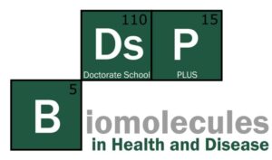 The logo for Doctorate School PLUS.