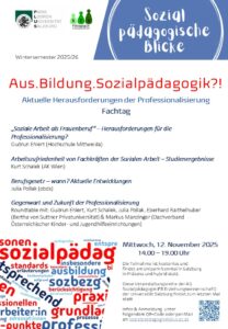 Einladung Sozialpädagogische Blicke