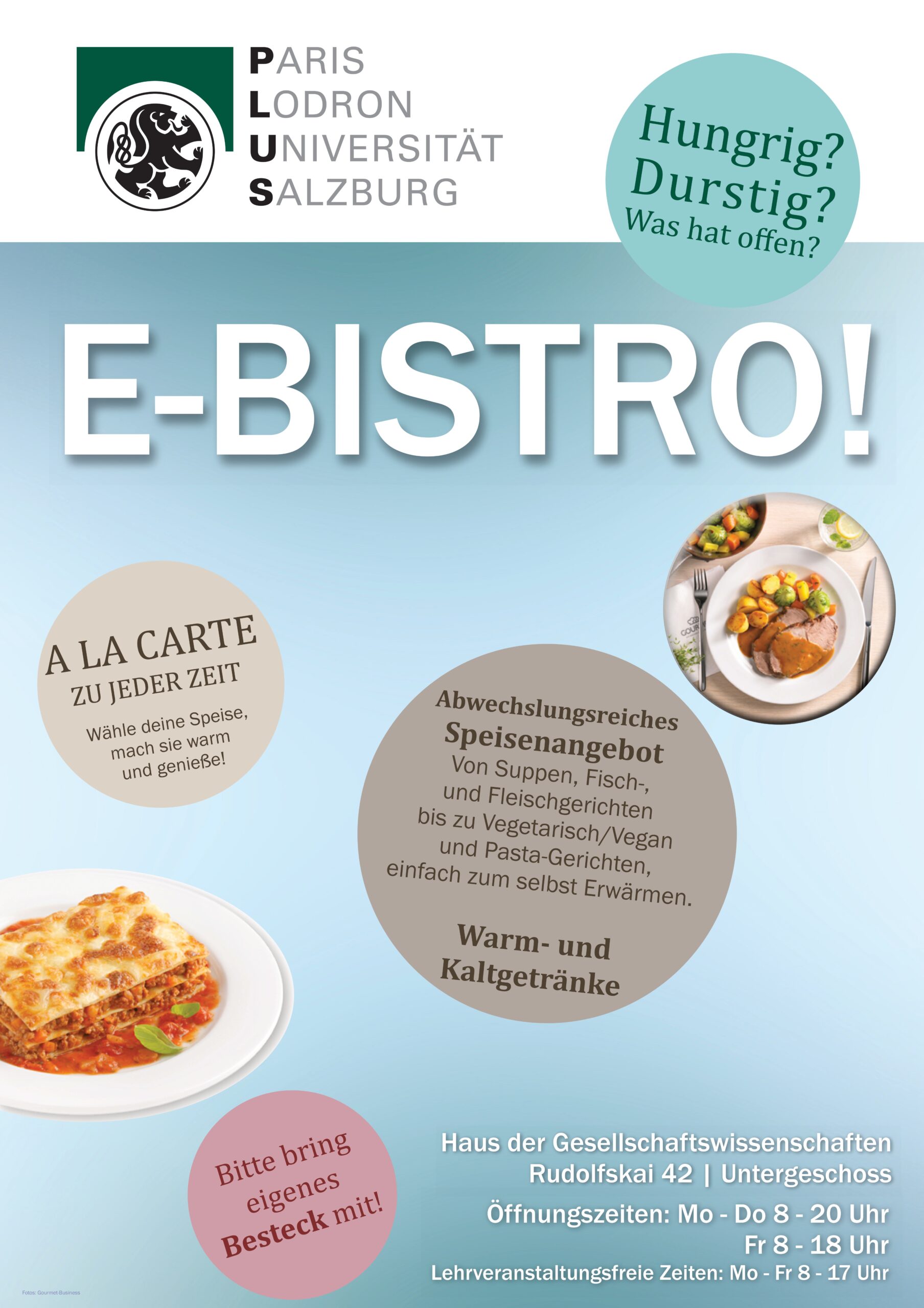 Plakat E-Bistro