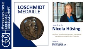 Loschmidt Medaille Preisträgerin Hüsing