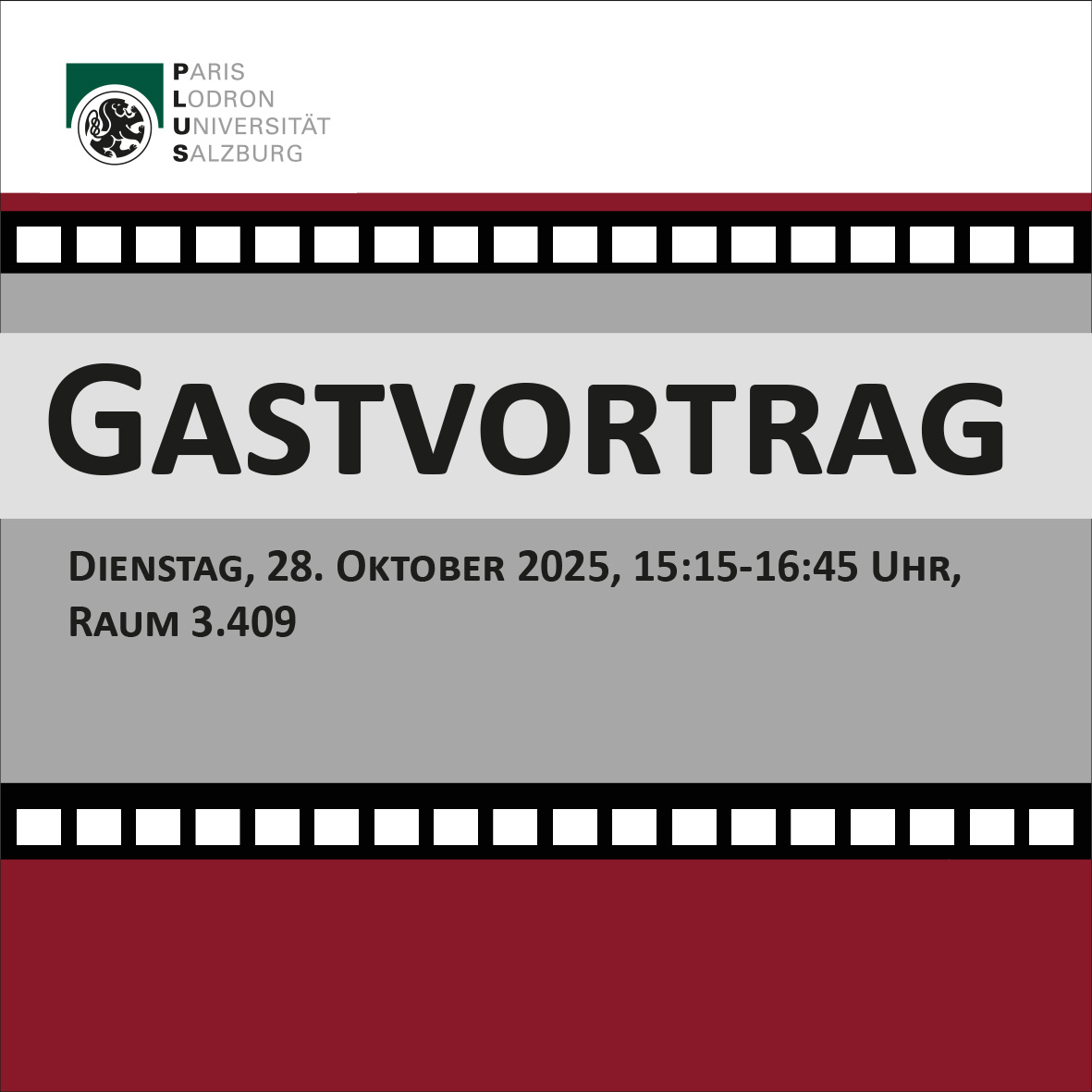 Ankündigung Gastvortrag