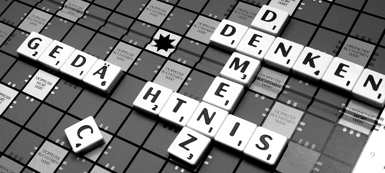 scrabble - words:
memory, dementia, loss of memory